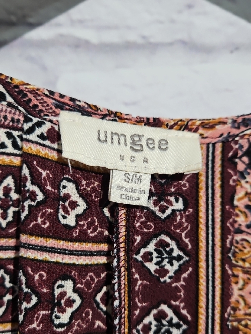 Umgee Multi-Color Boho Patchwork Kimono Cardigan - Picture 2 of 6